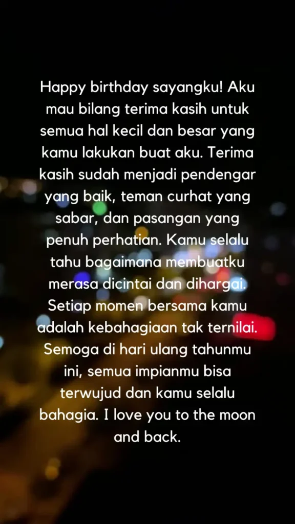 22 Long Text Ulang Tahun untuk Pacar yang Panjang & Tidak Alay