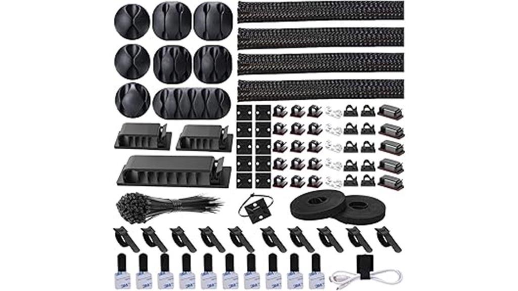 192 pcs cable management
