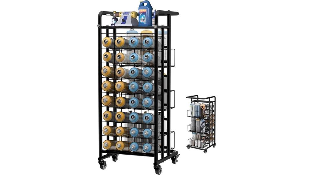 32 slot spray paint holder