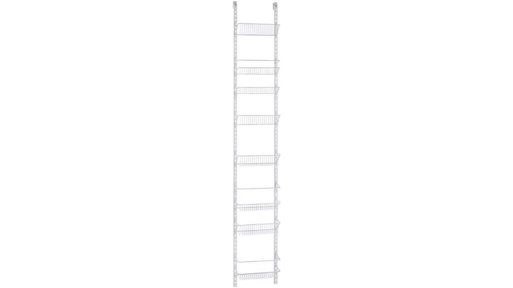 adjustable storage rack baskets