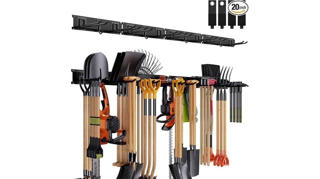 adjustable wall mounted organizer