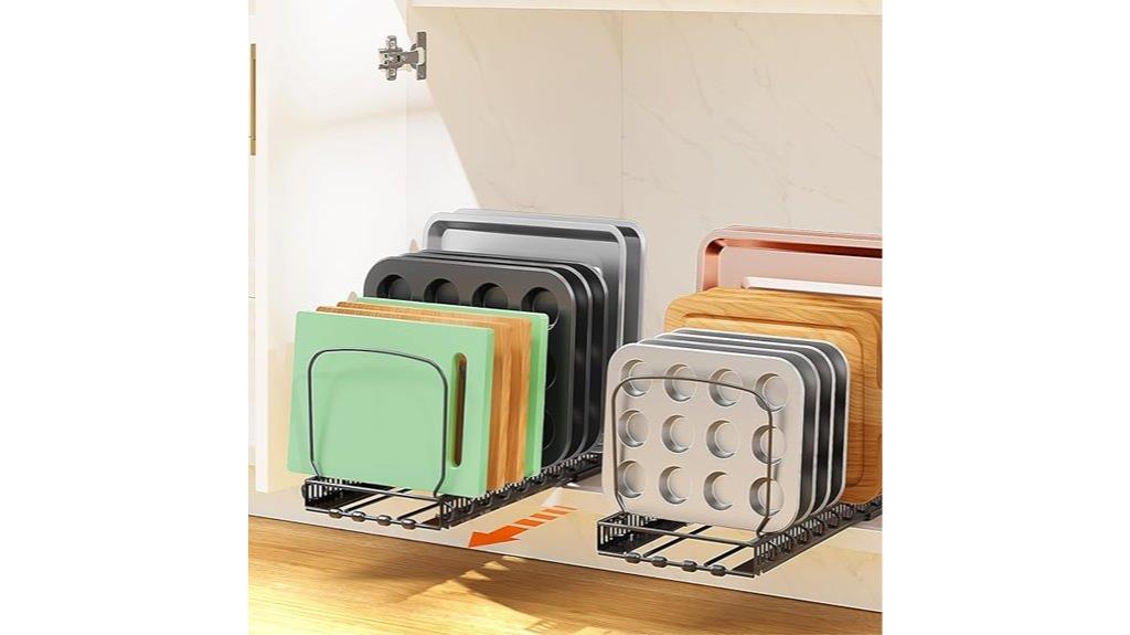 baking tray storage solution