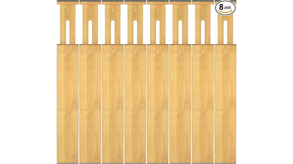 bamboo drawer organization solution