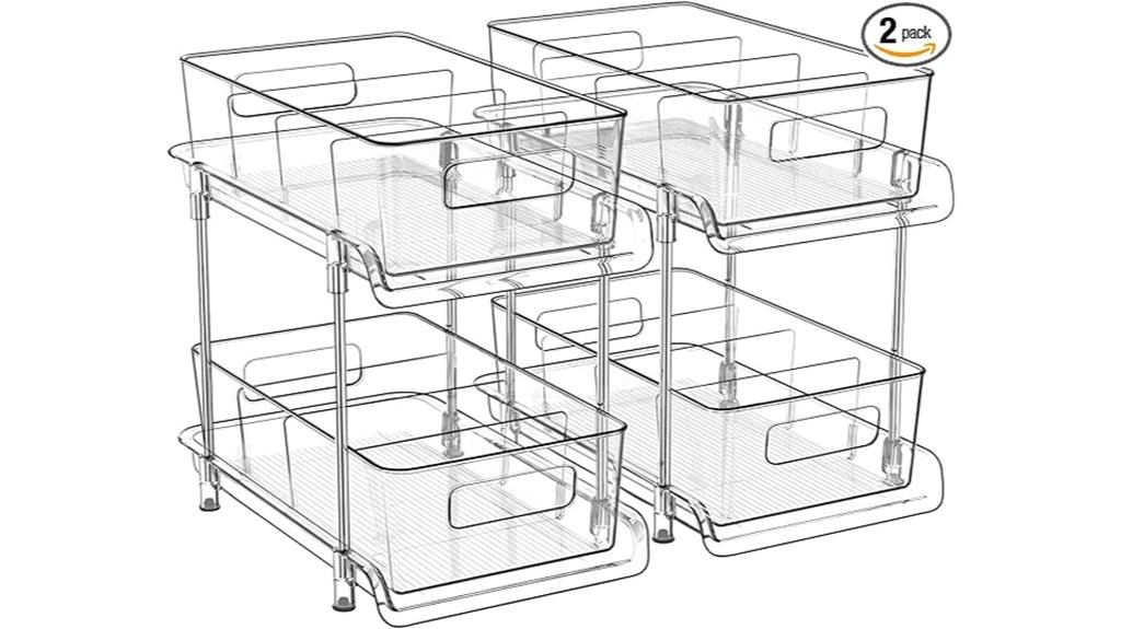 bathroom organizer with dividers