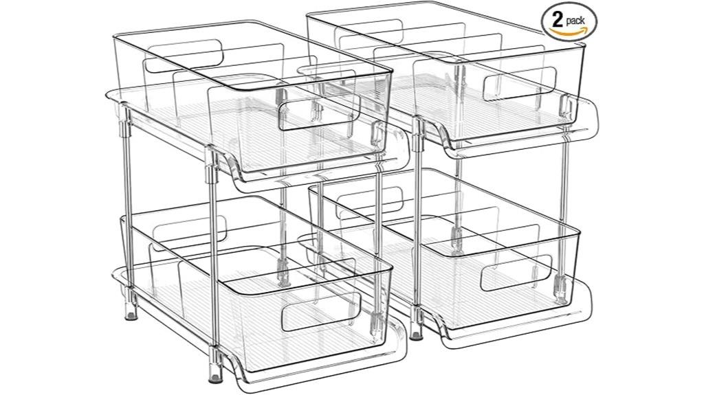 bathroom organizer with dividers