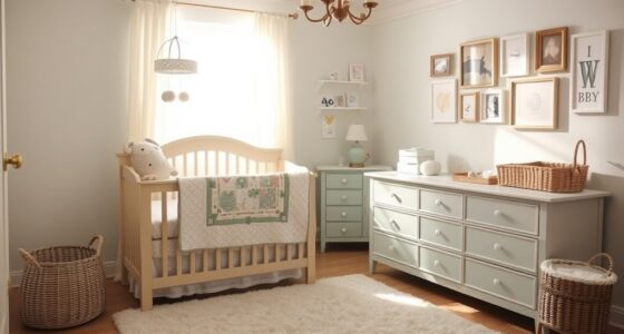budget friendly nursery organization