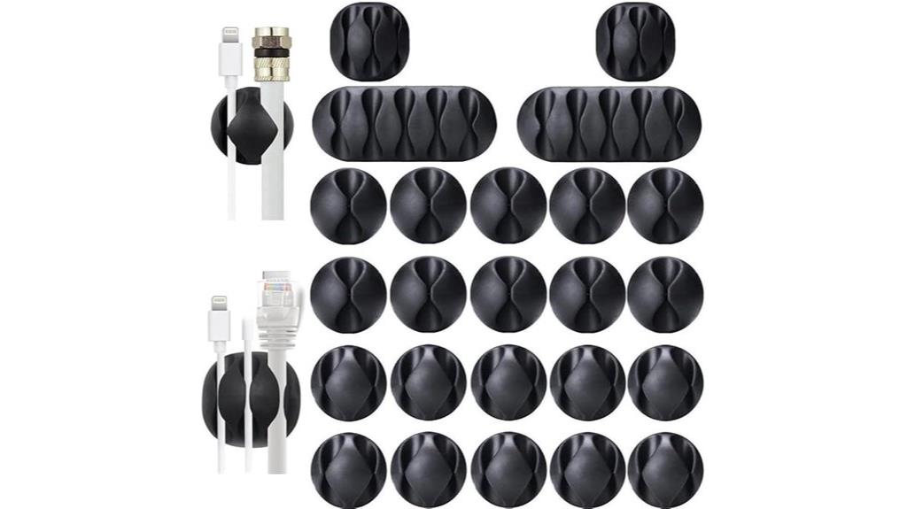 cable management adhesive clips
