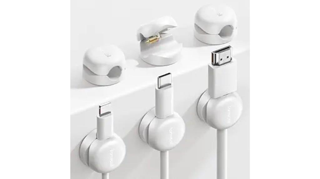 cable management clip set