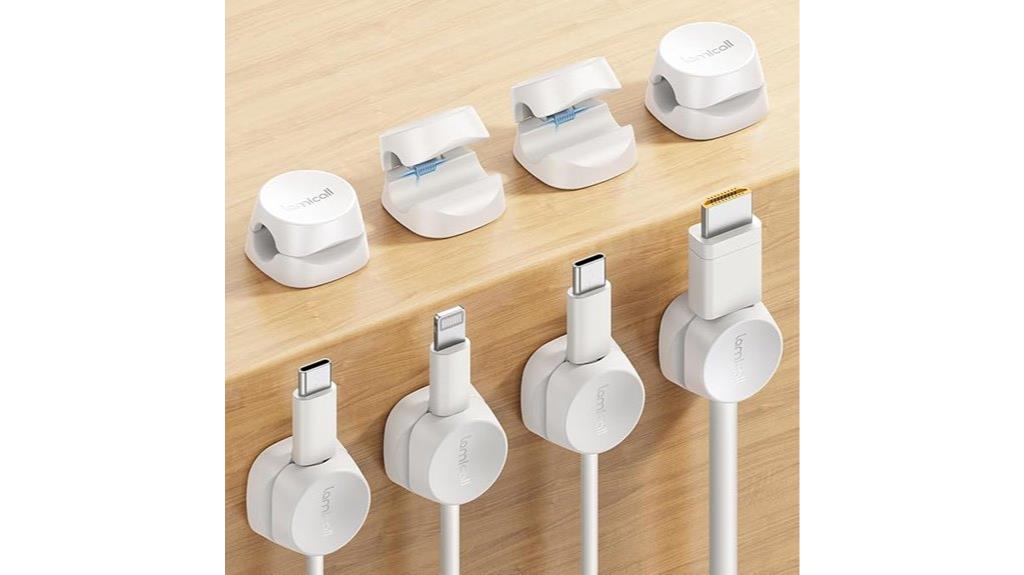 cable management organizer clips