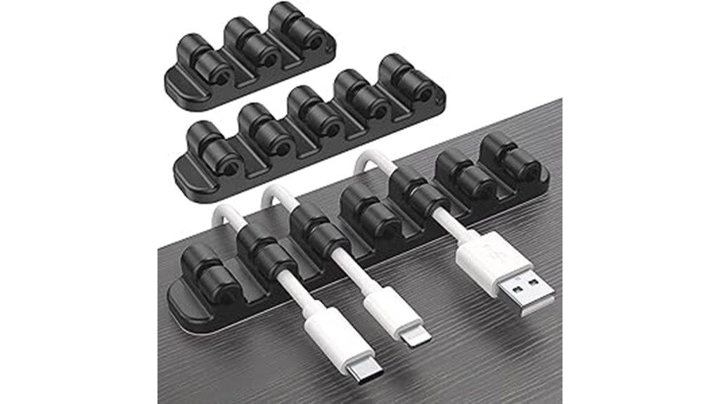 cable organization clip options