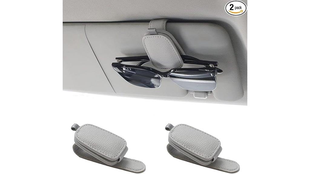 car visor sunglasses holders