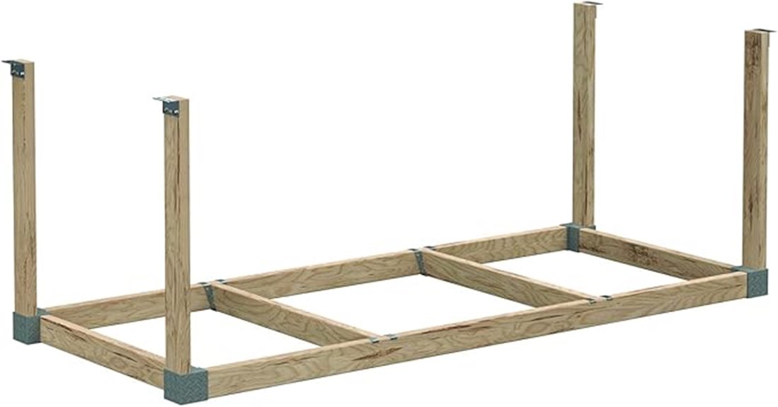 ceiling storage kit gray