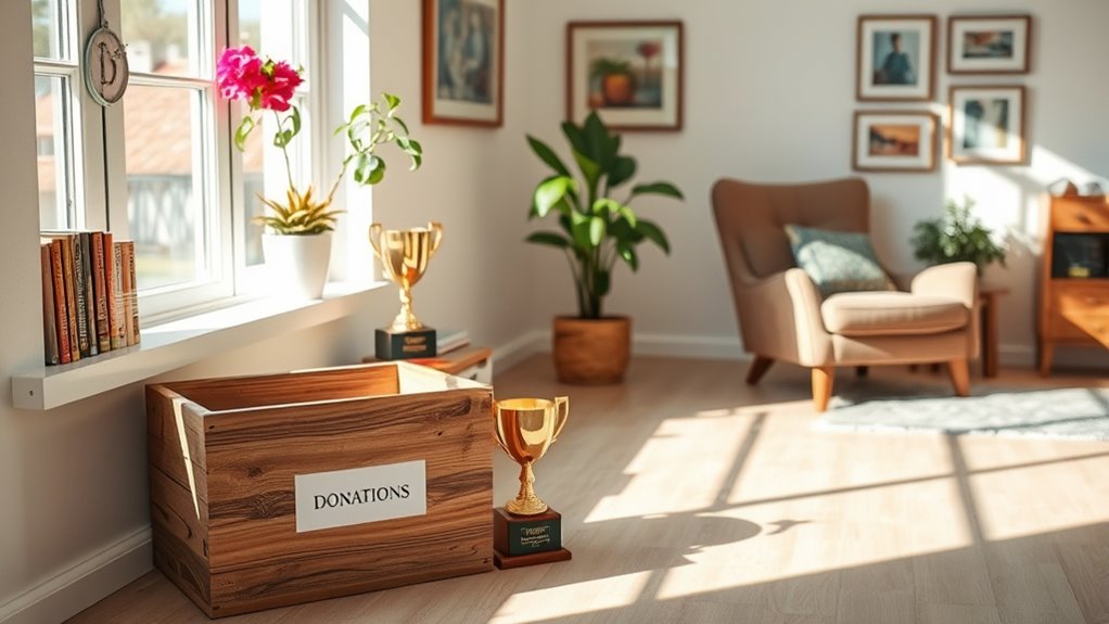 celebrate decluttering successes together