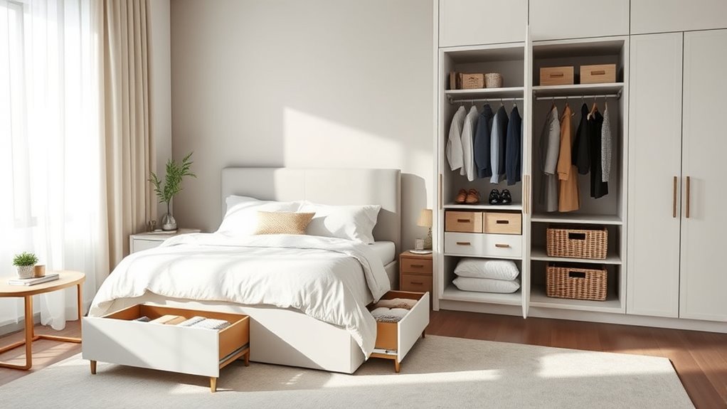 choosing bedroom storage wisely