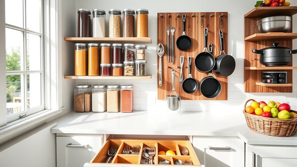 choosing essential kitchen organizers