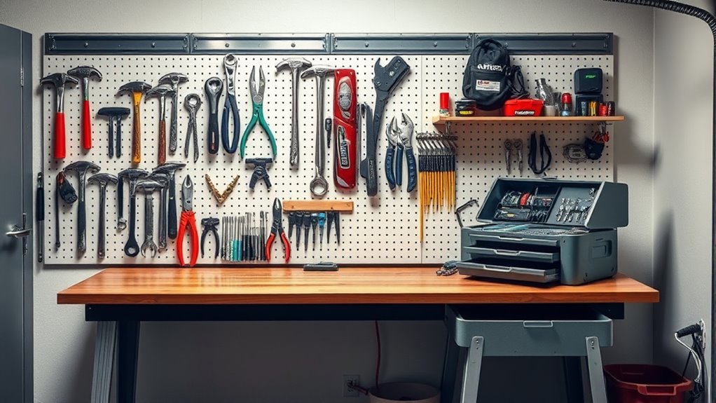 choosing garage workbench tools