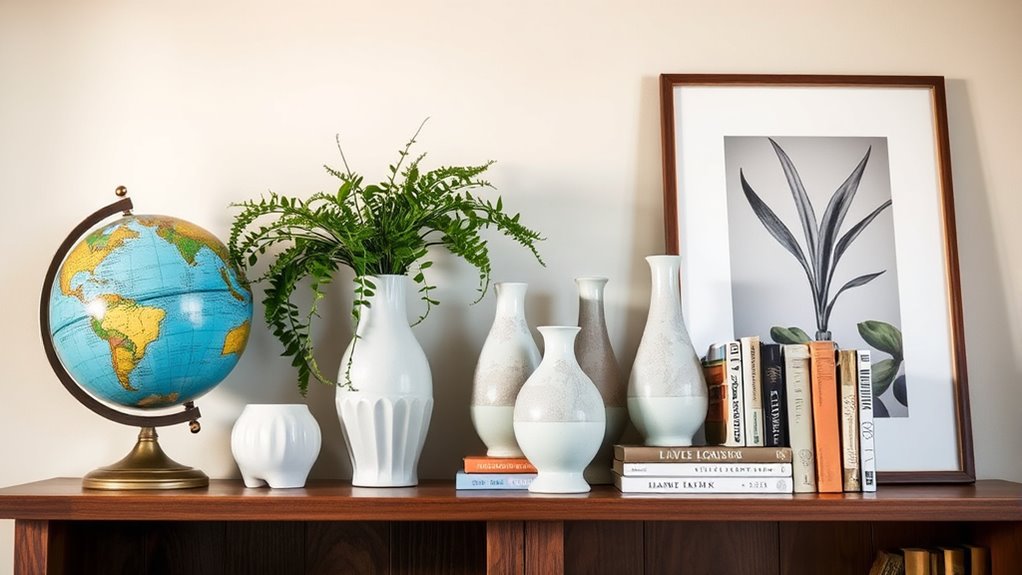 choosing impactful living room shelves