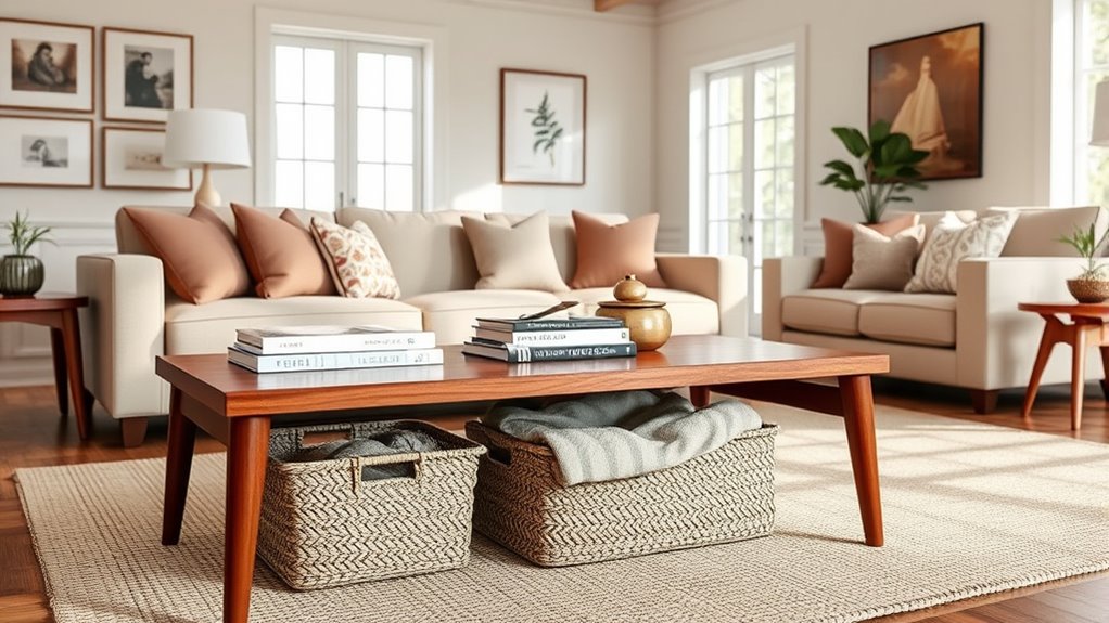 choosing living room storage
