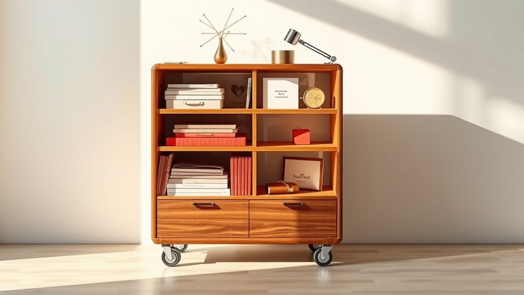 choosing minimalist rolling organizers