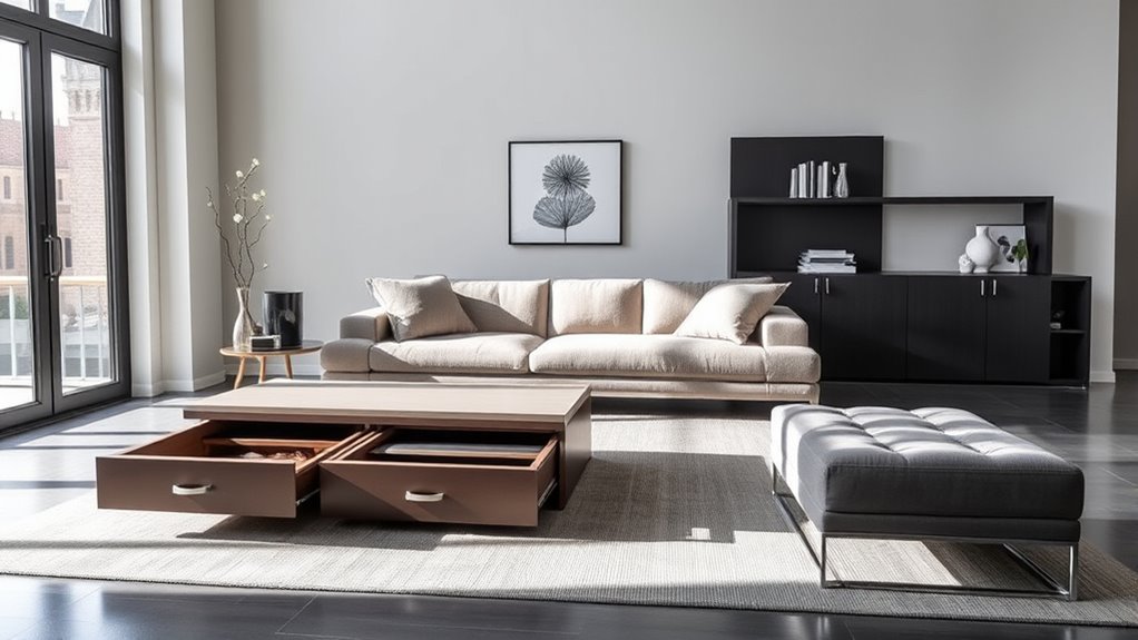 choosing minimalist storage solutions