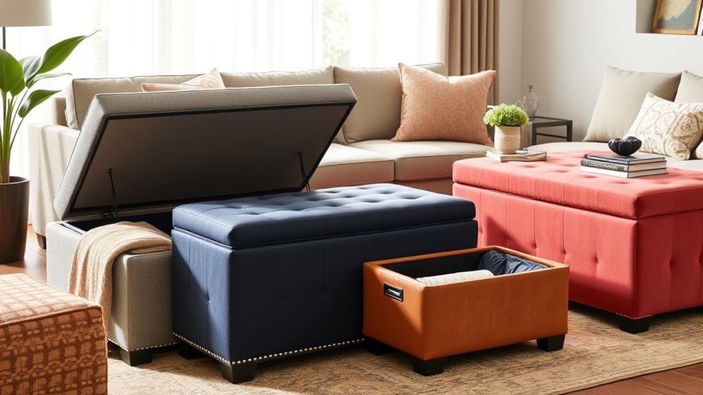 choosing storage ottoman wisely
