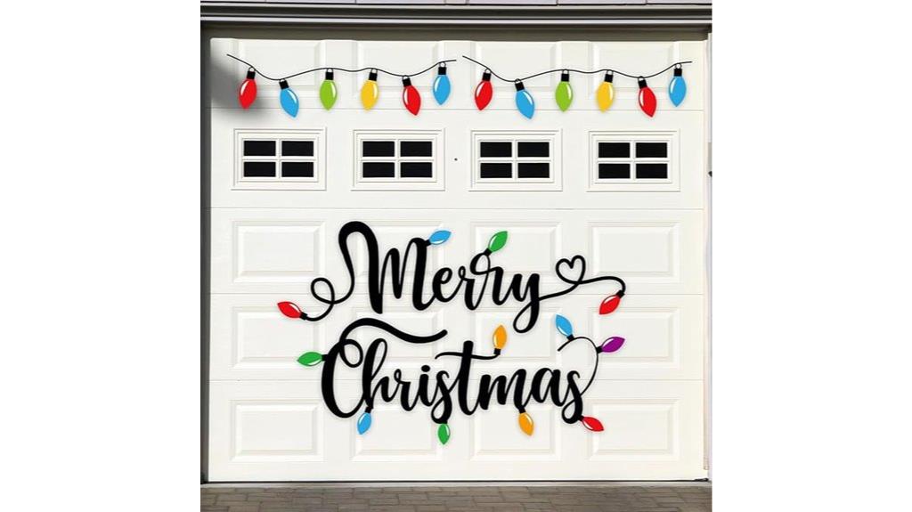 christmas garage decoration magnets