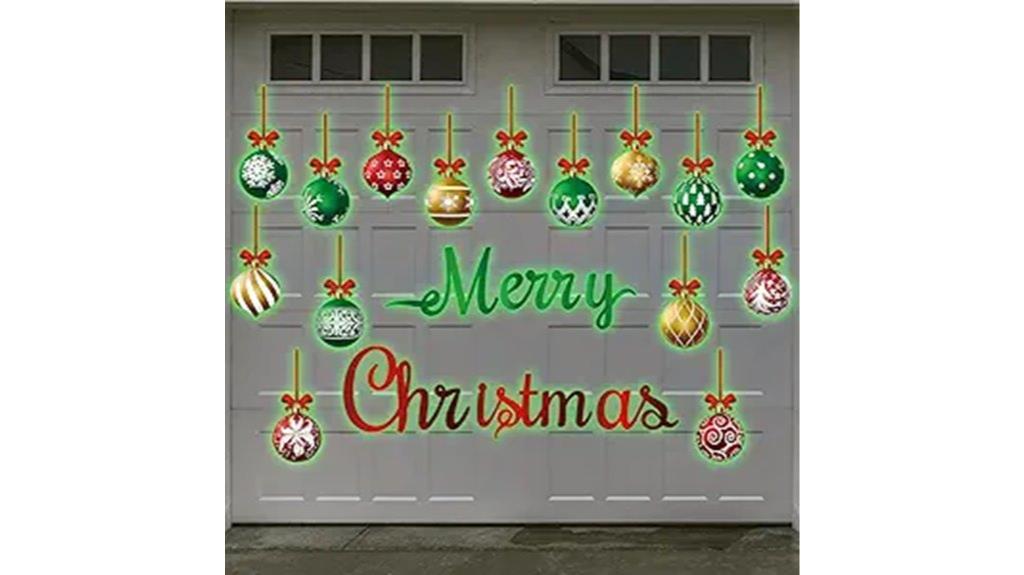 christmas garage door magnets