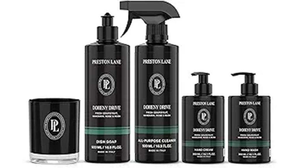 cleaning and pampering essentials