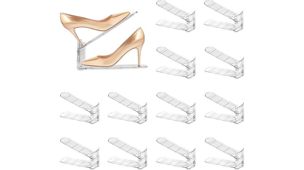 clear shoe storage solution