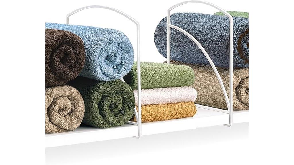 closet shelf organizing dividers