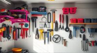clutter free garage wall organizers