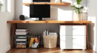 clutter free under desk storage solutions