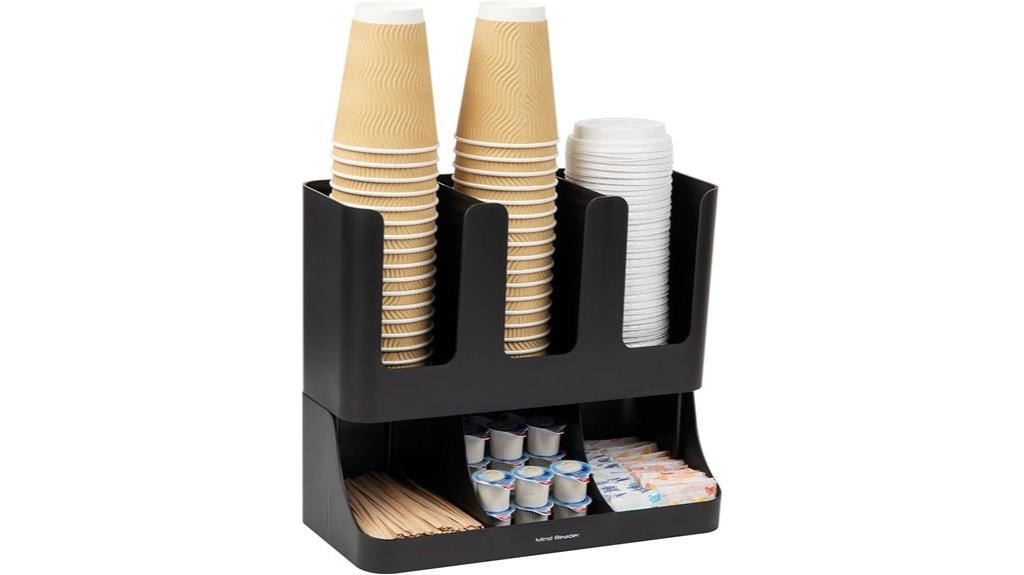 coffee condiment storage organizer