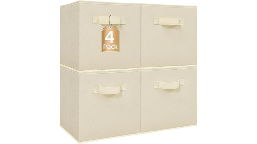 collapsible storage cubes pack