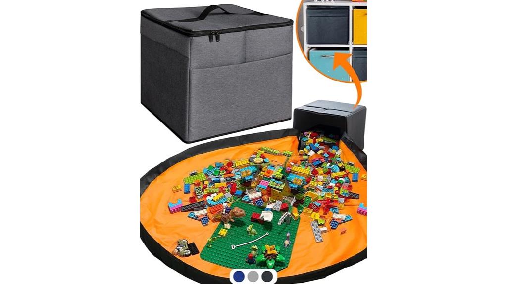 collapsible toy storage bin
