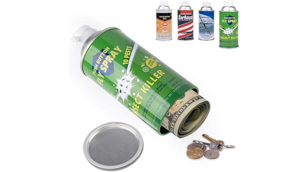 concealed compartment spray can