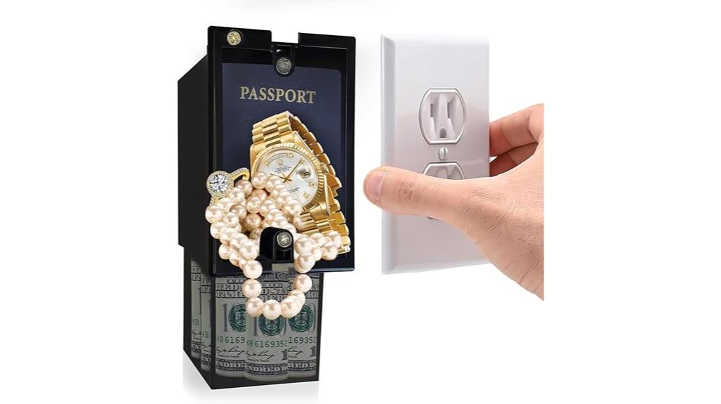 concealed outlet valuables storage
