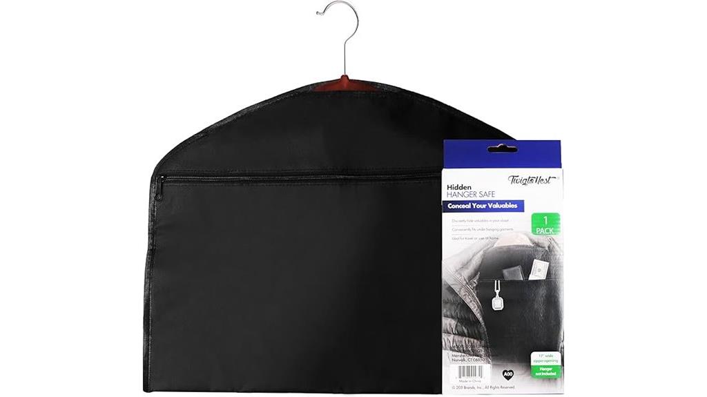 concealed storage for valuables