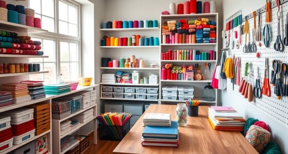 craft room organization tips