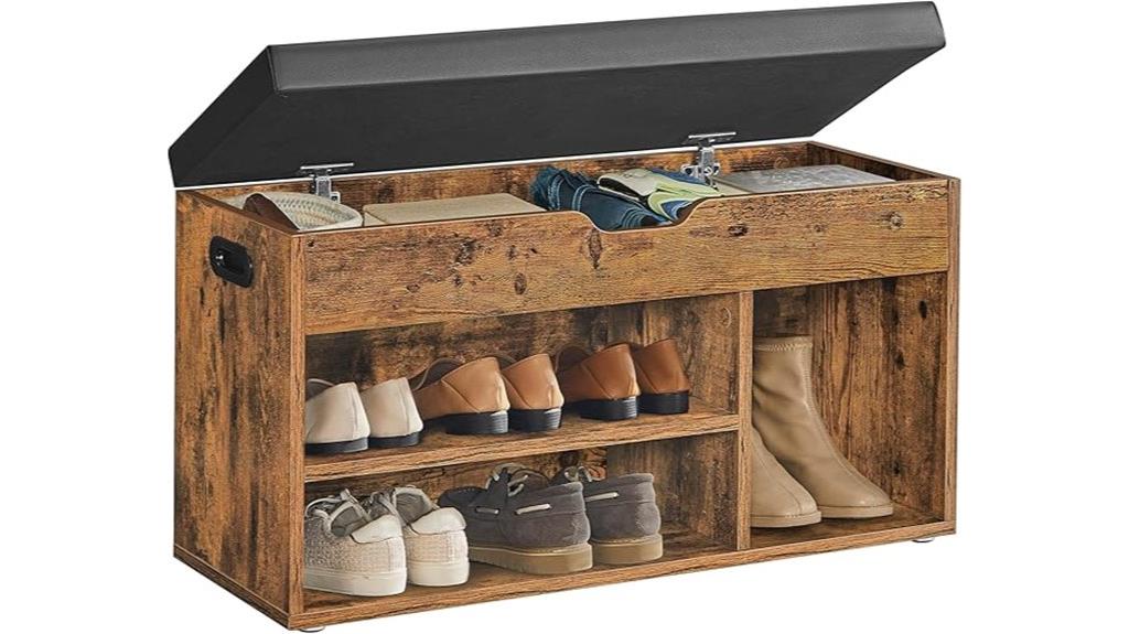cushioned storage bench solution