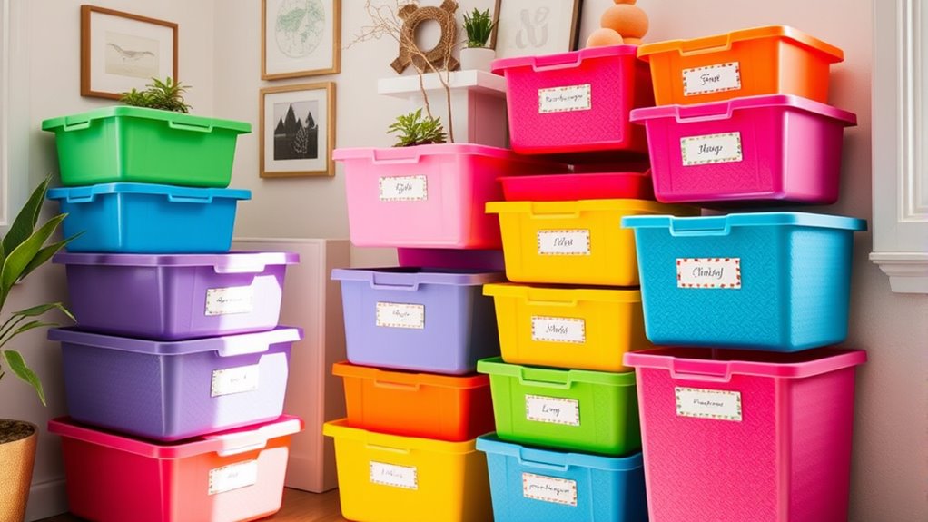 customizing your storage bins