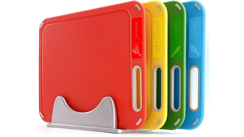 cutting boards with stand