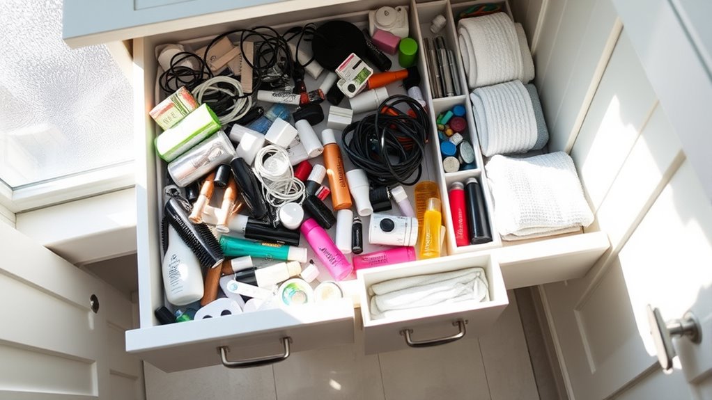 declutter and organize storage