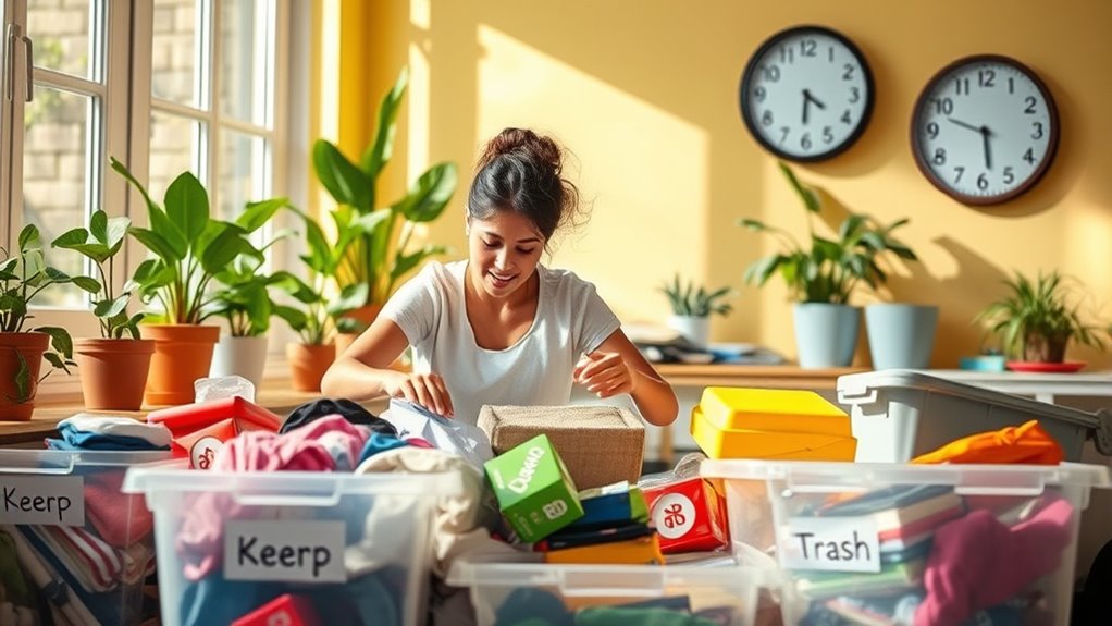 declutter to increase motivation