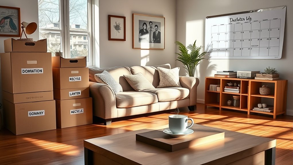 declutter your weekend efficiently