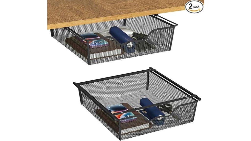 desk drawer storage solution