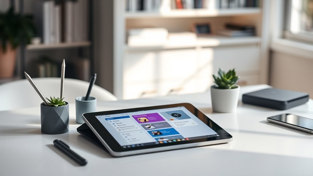 digital organization tools usage