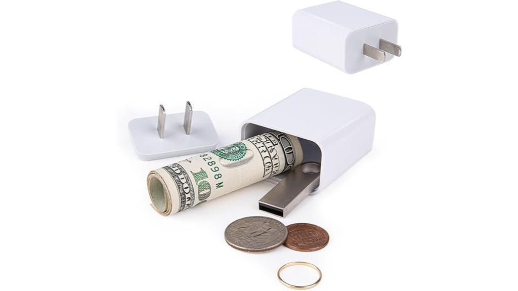 disguised charger with safe