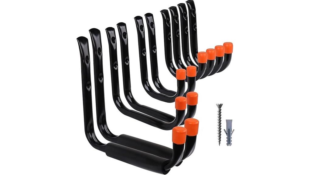 durable garage storage hooks