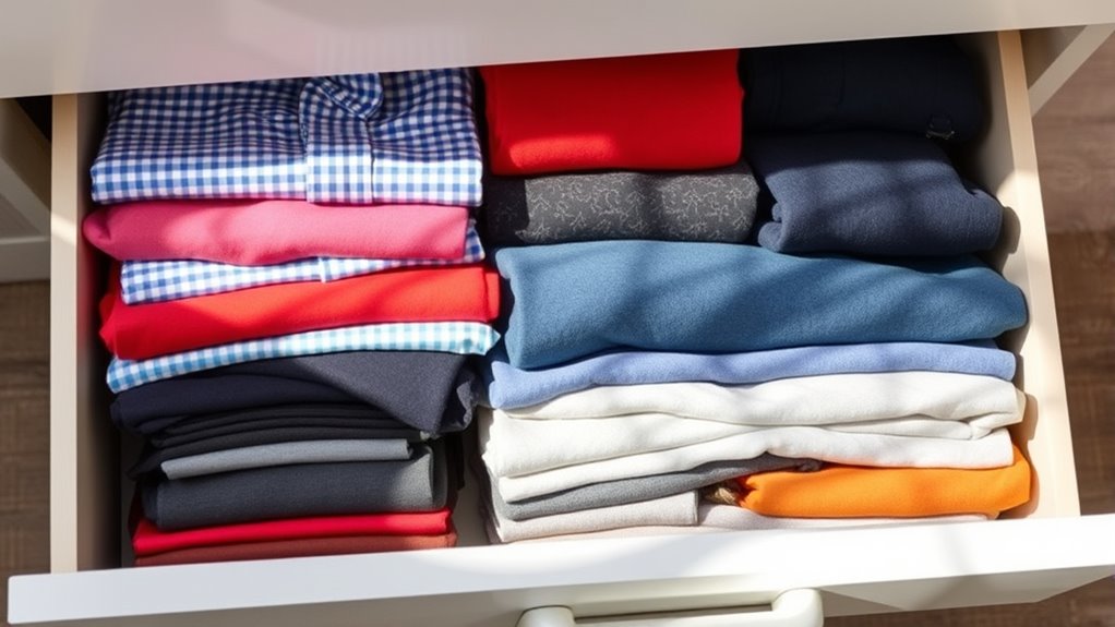 efficient clothing organization techniques